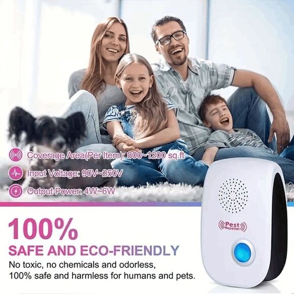 Ultrasonic Pest Insect Repellent for Indoor Pest Control - Picture 2 of 10